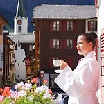 Отель Thermal & Walliser Alpentherme Лойкербад